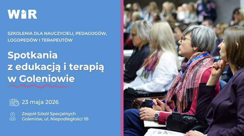 Spotkania z edukacją i terapią w Goleniowie | 23.05.2026