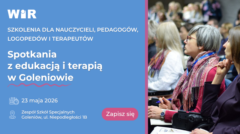 Spotkania z edukacją i terapią w Goleniowie | 23.05.2026
